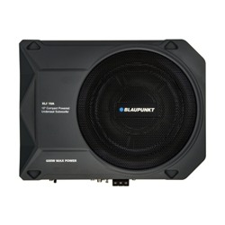 Blaupunkt XLf 10A 10 Inch Compact Active Under-Seat Subwoofer With Class AB Amplifier (600W)